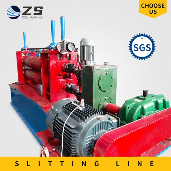 Automatic Metal Slitting Machine Steel Coil Slitting Line Slit to Length Line